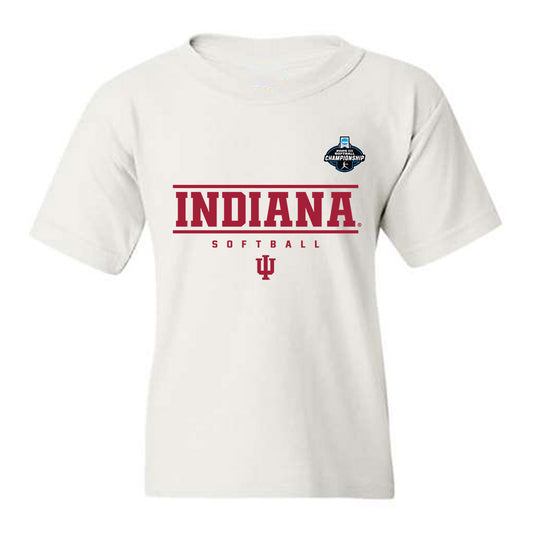 Indiana - NCAA Softball : Peyton Drummond - Replica Shersey Youth T-Shirt-0