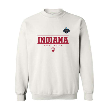 Indiana - NCAA Softball : Avery Parker - Replica Shersey Crewneck Sweatshirt-0