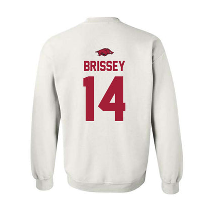 Arkansas - NCAA Baseball : Mark Brissey - NCAA® Replica Shersey Crewneck Sweatshirt-1