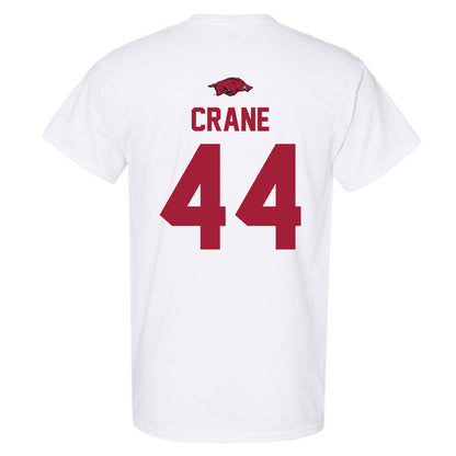 Arkansas - NCAA Baseball : Brody Crane - NCAA® Replica Shersey T-Shirt-1