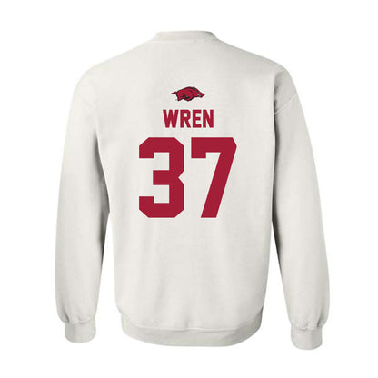 Arkansas - NCAA Baseball : Grant Wren - NCAA® Replica Shersey Crewneck Sweatshirt-1