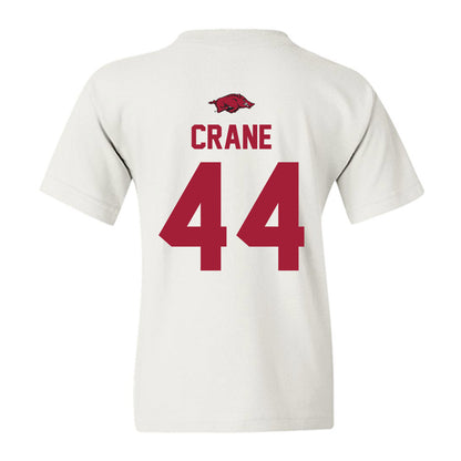 Arkansas - NCAA Baseball : Brody Crane - NCAA® Replica Shersey Youth T-Shirt-1