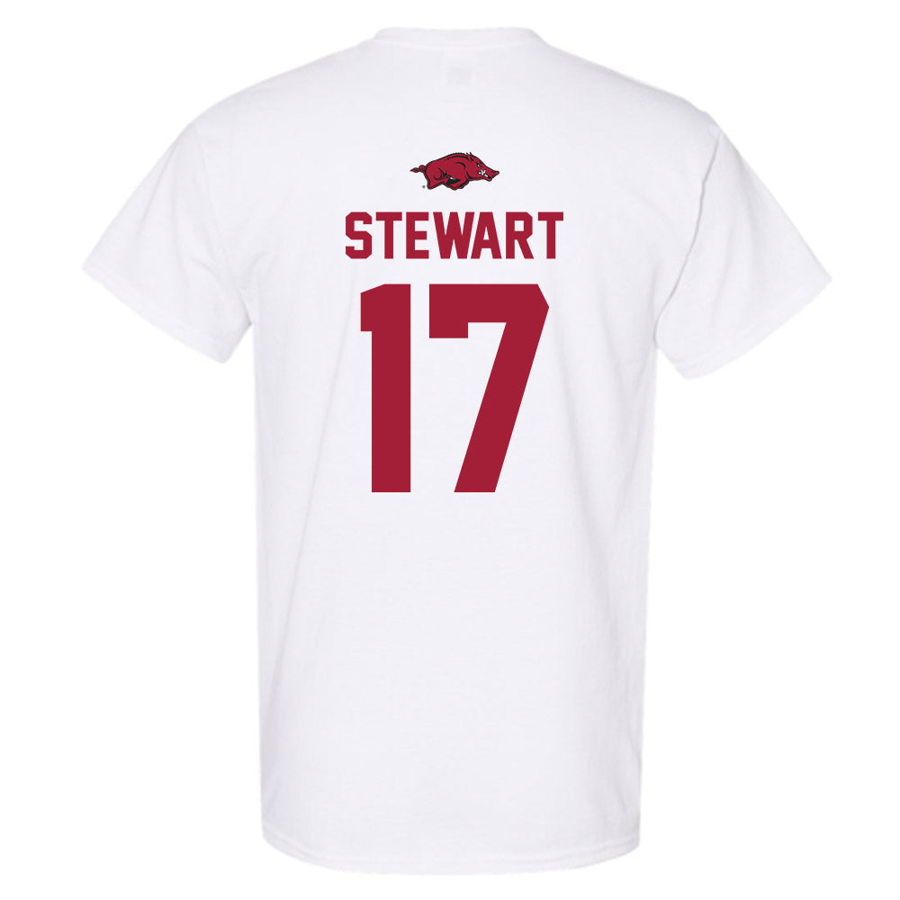 Arkansas - NCAA Baseball : Zack Stewart - NCAA® Replica Shersey T-Shirt-1