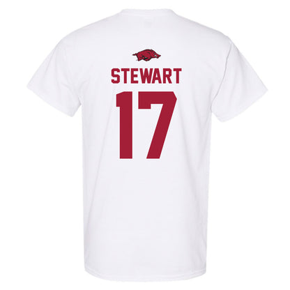 Arkansas - NCAA Baseball : Zack Stewart - NCAA® Replica Shersey T-Shirt-1