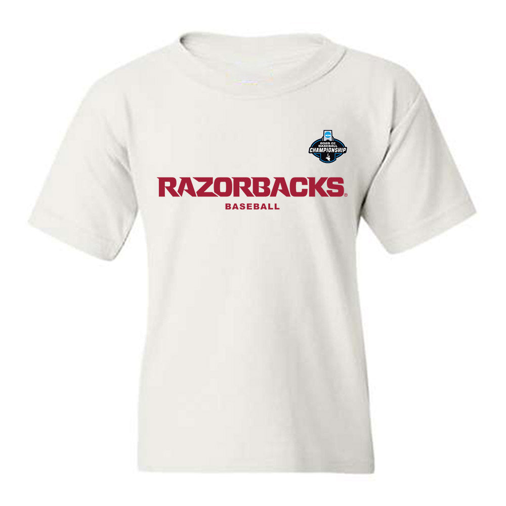 Arkansas - NCAA Baseball : Ty Burnham - NCAA® Replica Shersey Youth T-Shirt-0
