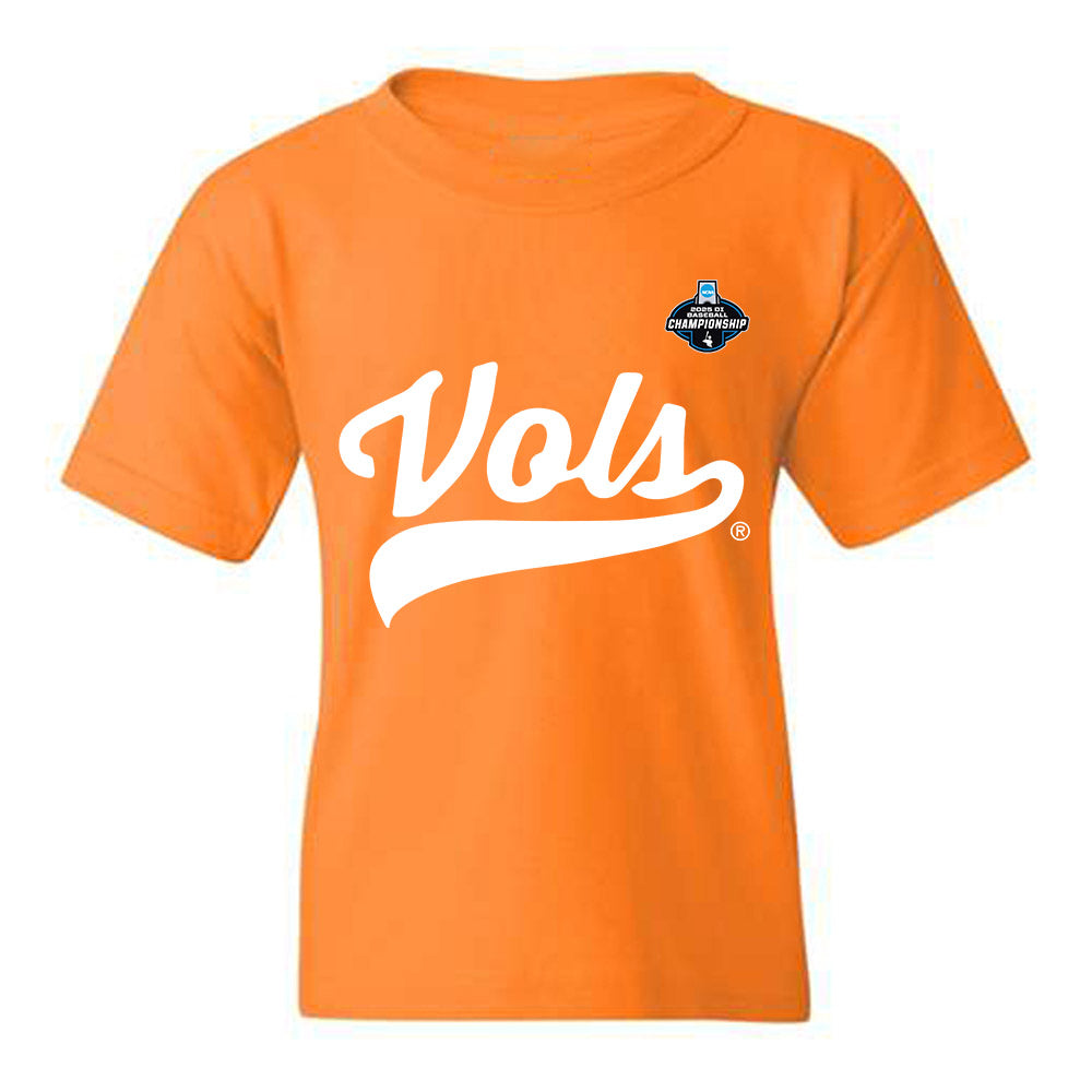 Tennessee - NCAA Baseball : Tegan Kuhns - NCAA® Replica Shersey Youth T-Shirt-0