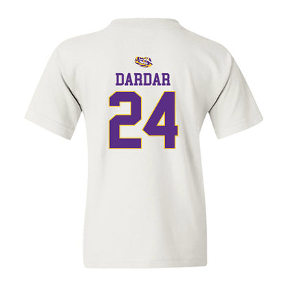 LSU - NCAA Baseball : Seth Dardar - NCAA® Replica Shersey Youth T-Shirt-1