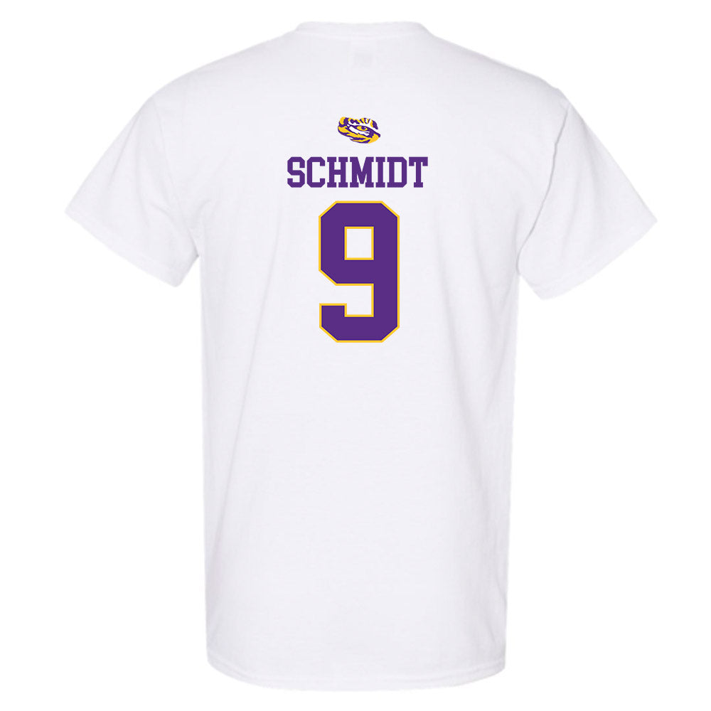 LSU - NCAA Baseball : William Schmidt - NCAA® Replica Shersey T-Shirt-1