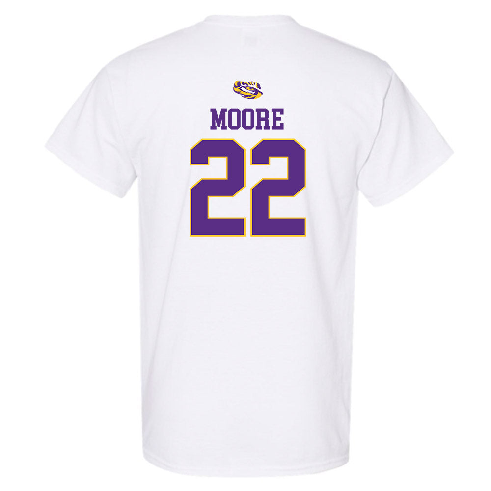 LSU - NCAA Baseball : Cooper Moore - NCAA® Replica Shersey T-Shirt-1