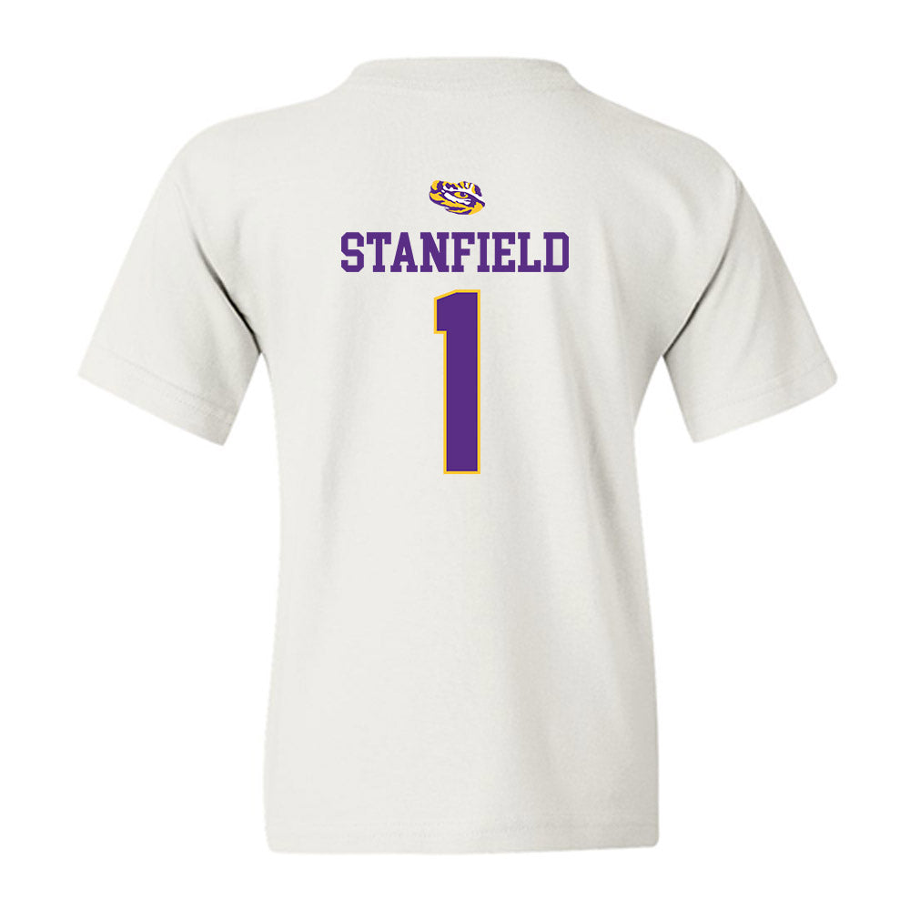 LSU - NCAA Baseball : Chris Stanfield - NCAA® Replica Shersey Youth T-Shirt-1
