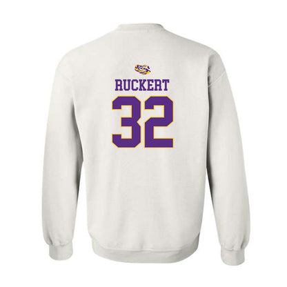 LSU - NCAA Baseball : Jack Ruckert - NCAA® Replica Shersey Crewneck Sweatshirt-1