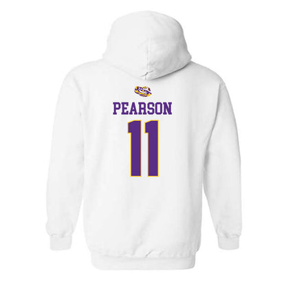 LSU - NCAA Baseball : Josh Pearson - NCAA® Replica Shersey Hooded Sweatshirt-1