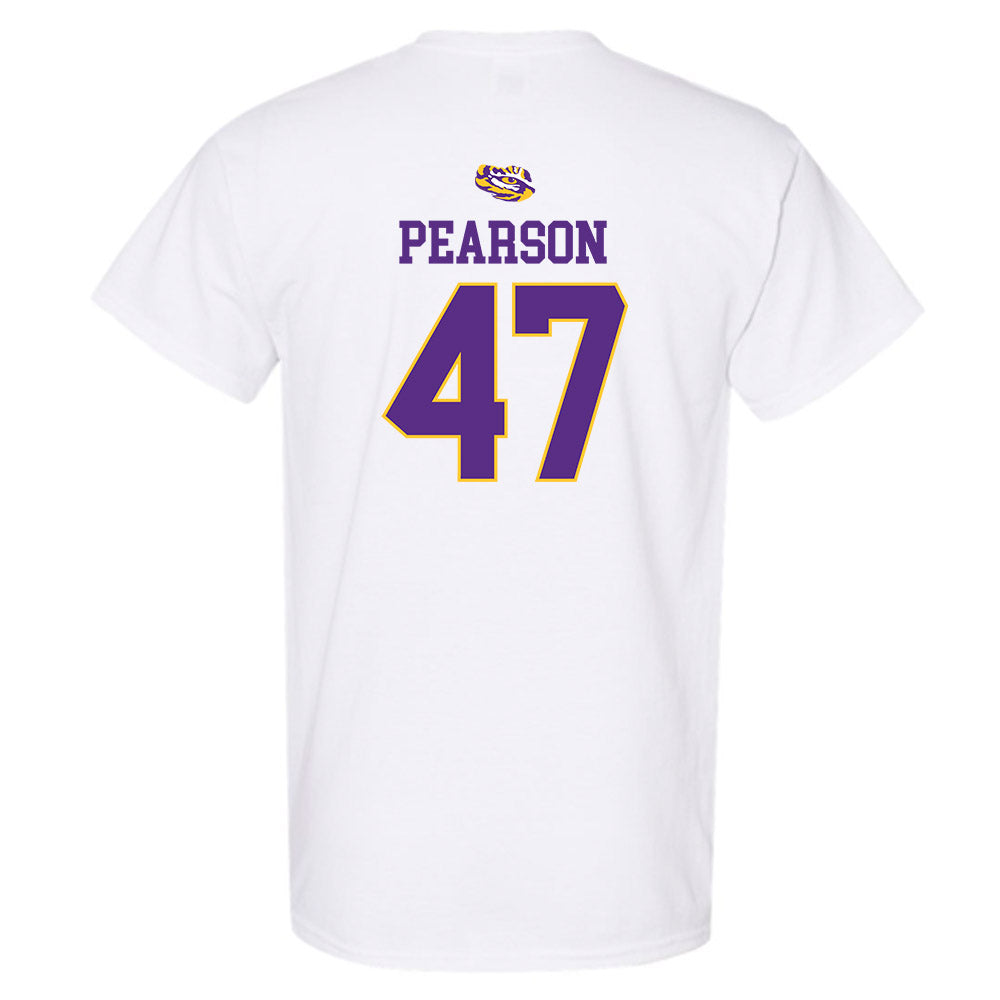 LSU - NCAA Baseball : John Pearson - NCAA® Replica Shersey T-Shirt-1