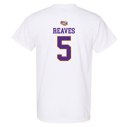 LSU - NCAA Baseball : Tanner Reaves - NCAA® Replica Shersey T-Shirt-1