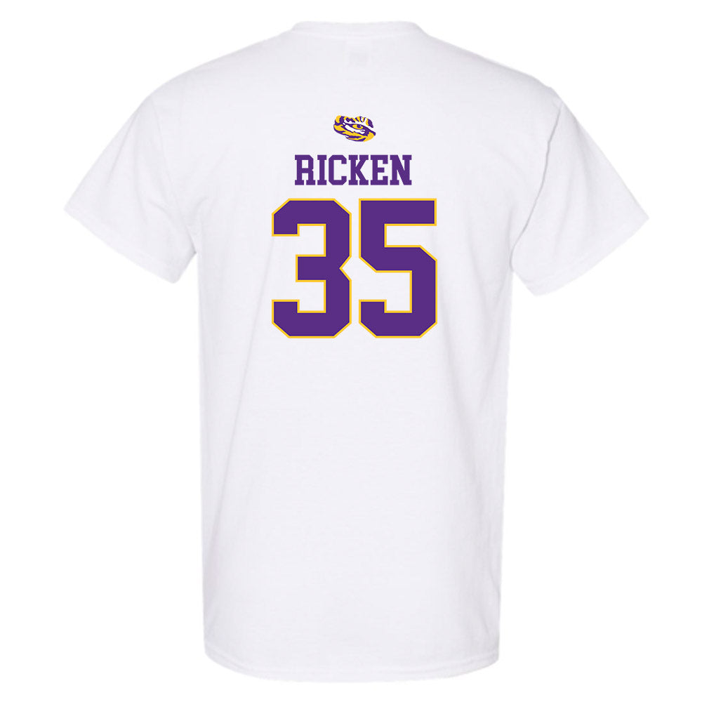 LSU - NCAA Baseball : Reagan Ricken - NCAA® Replica Shersey T-Shirt-1