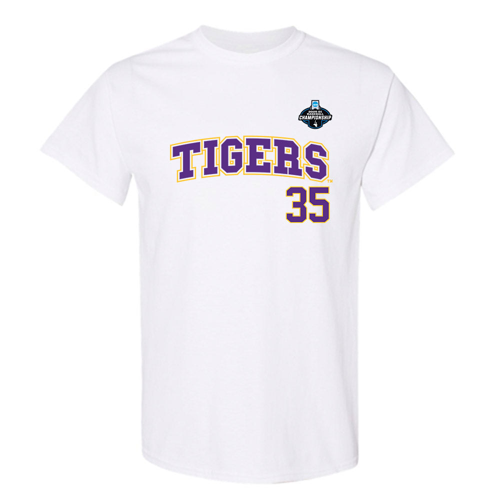 LSU - NCAA Baseball : Reagan Ricken - NCAA® Replica Shersey T-Shirt-0