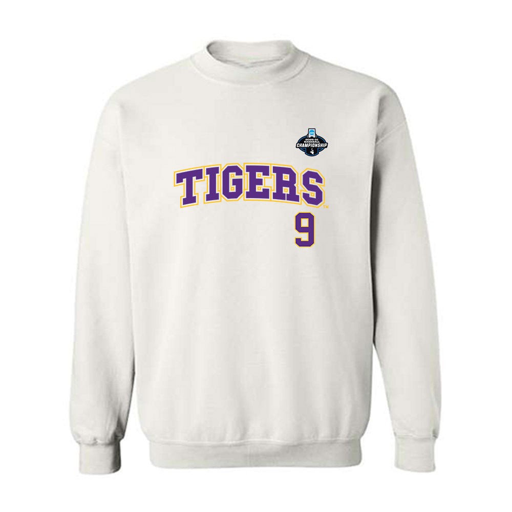 LSU - NCAA Baseball : William Schmidt - NCAA® Replica Shersey Crewneck Sweatshirt-0