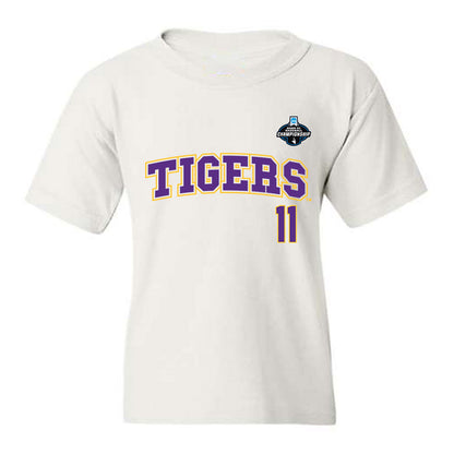 LSU - NCAA Baseball : Josh Pearson - NCAA® Replica Shersey Youth T-Shirt-0