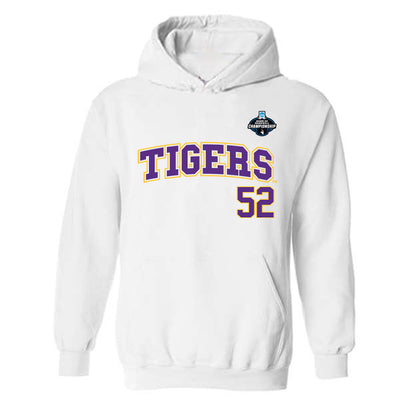 LSU - NCAA Baseball : Zion Theophilus - NCAA® Replica Shersey Hooded Sweatshirt-0