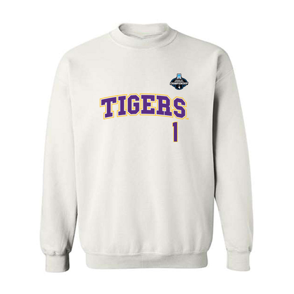 LSU - NCAA Baseball : Chris Stanfield - NCAA® Replica Shersey Crewneck Sweatshirt-0