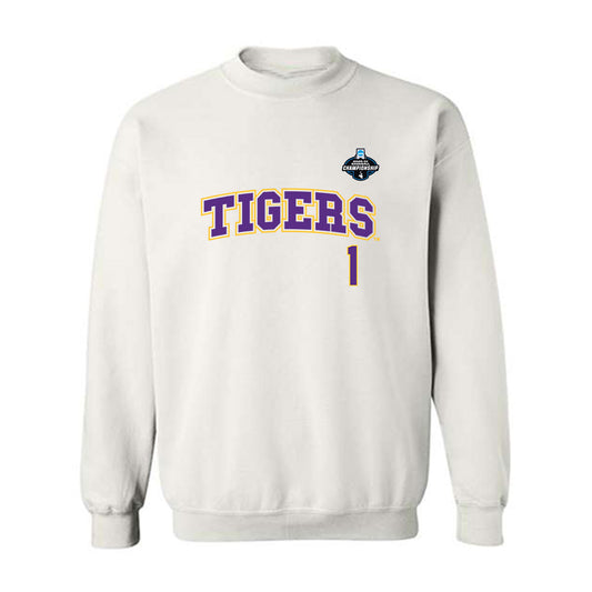 LSU - NCAA Baseball : Chris Stanfield - NCAA® Replica Shersey Crewneck Sweatshirt-0