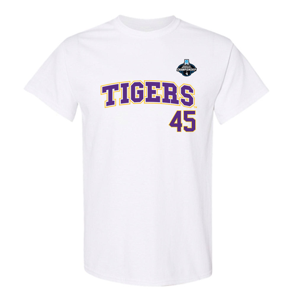 LSU - NCAA Baseball : Deven Sheerin - NCAA® Replica Shersey T-Shirt-0
