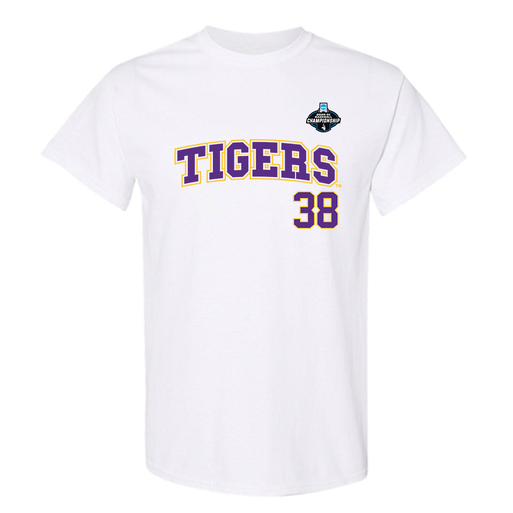 LSU - NCAA Baseball : Ethan Plog - NCAA® Replica Shersey T-Shirt-0