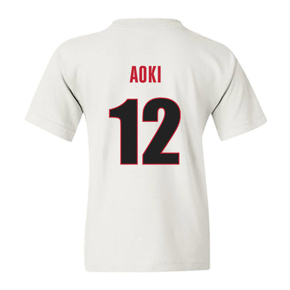 Georgia - NCAA Baseball : Caden Aoki - NCAA® Replica Shersey Youth T-Shirt-1