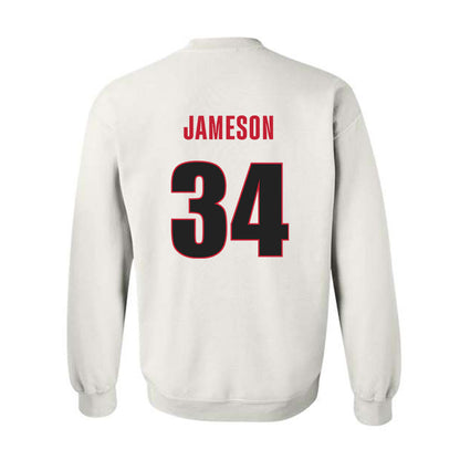 Georgia - NCAA Baseball : Caleb Jameson - NCAA® Replica Shersey Crewneck Sweatshirt-1