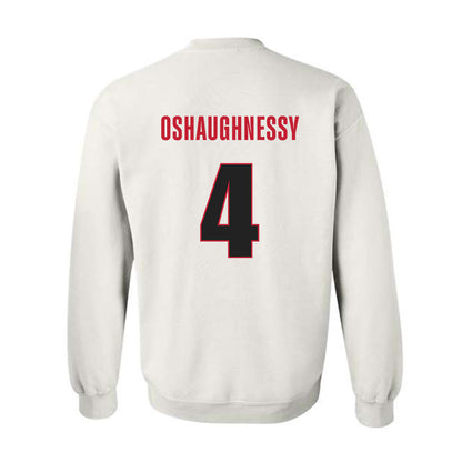 Georgia - NCAA Baseball : Michael Oshaughnessy - NCAA® Replica Shersey Crewneck Sweatshirt-1