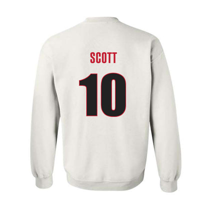 Georgia - NCAA Baseball : Matt Scott - NCAA® Replica Shersey Crewneck Sweatshirt-1