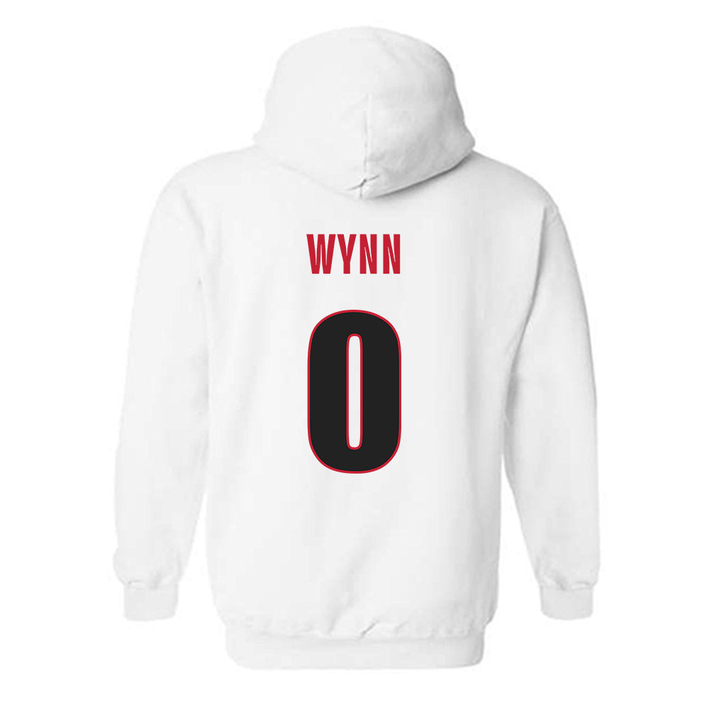Georgia - NCAA Baseball : Ryan Wynn - NCAA® Replica Shersey Hooded Sweatshirt-1
