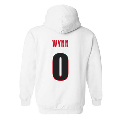Georgia - NCAA Baseball : Ryan Wynn - NCAA® Replica Shersey Hooded Sweatshirt-1