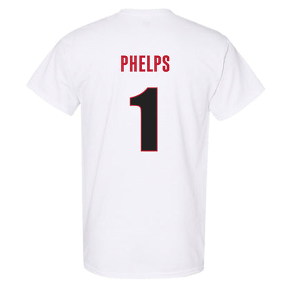 Georgia - NCAA Baseball : Tre Phelps - NCAA® Replica Shersey T-Shirt-1