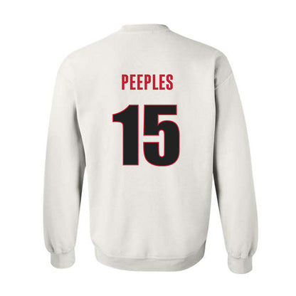 Georgia - NCAA Baseball : Ty Peeples - NCAA® Replica Shersey Crewneck Sweatshirt-1