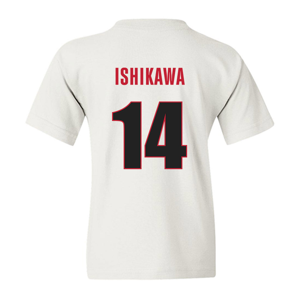 Georgia - NCAA Baseball : Kenny Ishikawa - NCAA® Replica Shersey Youth T-Shirt-1