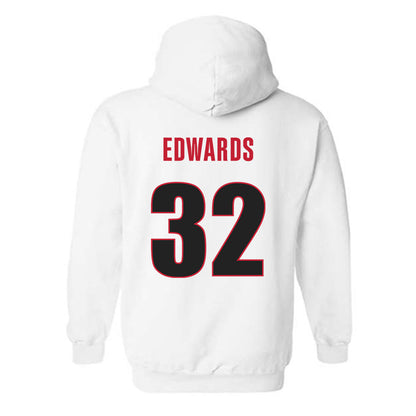 Georgia - NCAA Baseball : Grant Edwards - NCAA® Replica Shersey Hooded Sweatshirt-1