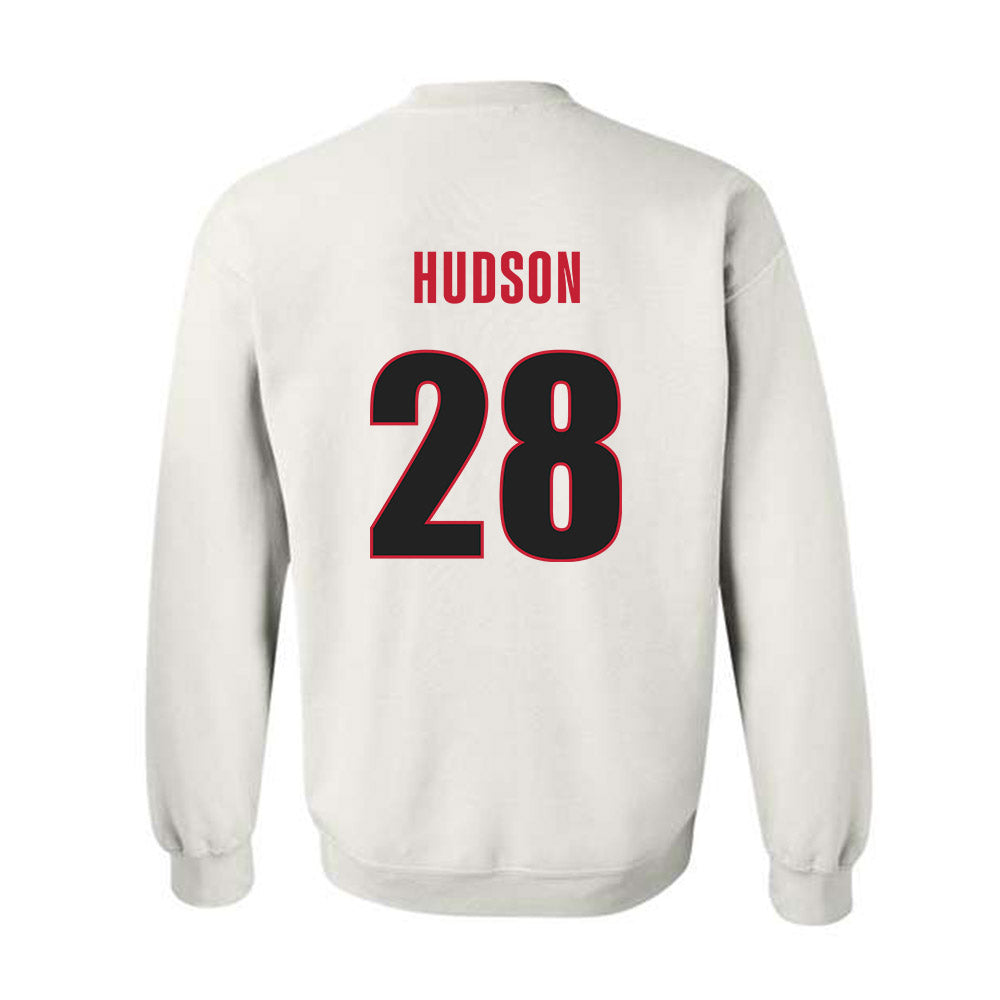 Georgia - NCAA Baseball : Brennan Hudson - NCAA® Replica Shersey Crewneck Sweatshirt-1
