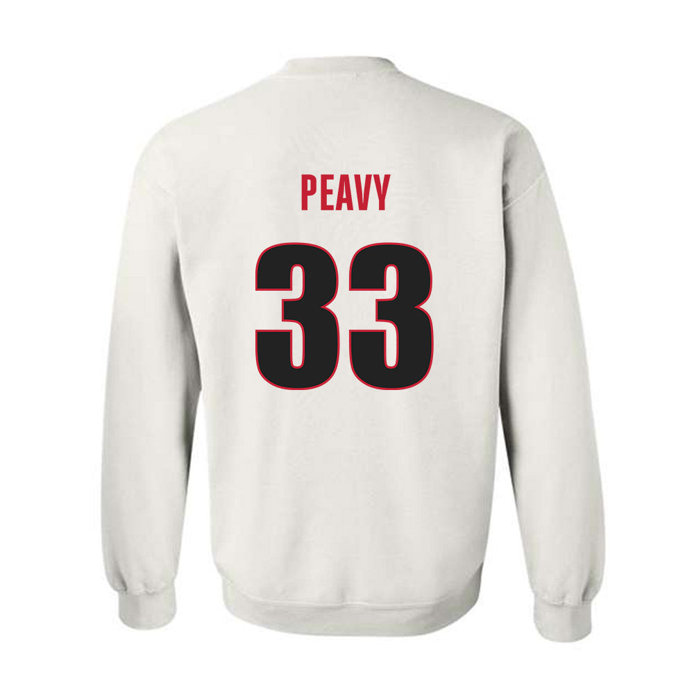 Georgia - NCAA Baseball : Jackson Peavy - NCAA® Replica Shersey Crewneck Sweatshirt-1