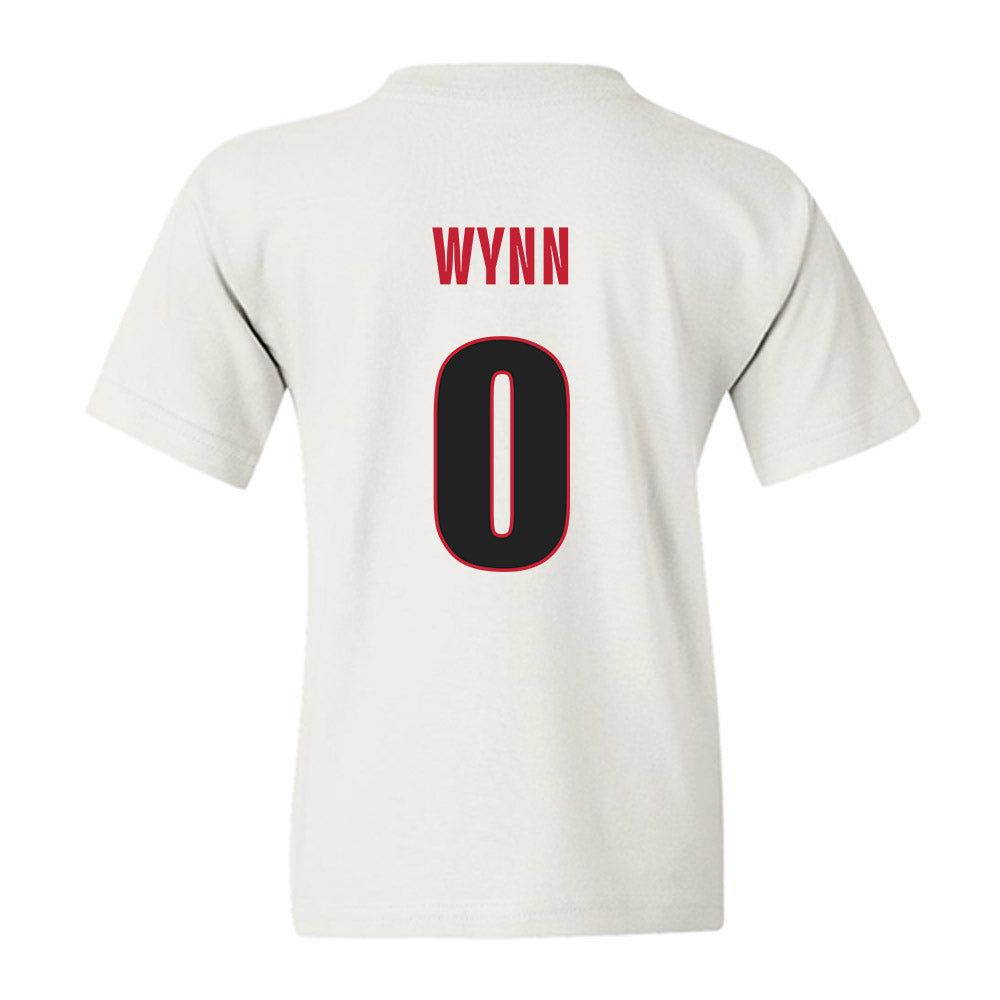 Georgia - NCAA Baseball : Ryan Wynn - NCAA® Replica Shersey Youth T-Shirt-1