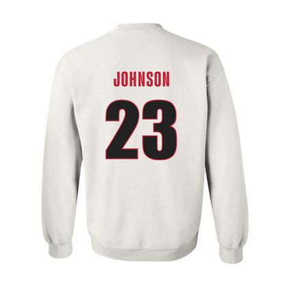 Georgia - NCAA Baseball : Cole Johnson - NCAA® Replica Shersey Crewneck Sweatshirt-1