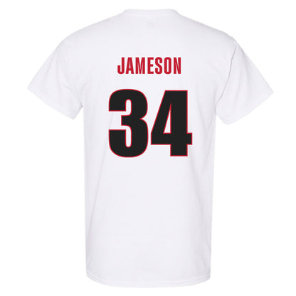 Georgia - NCAA Baseball : Caleb Jameson - NCAA® Replica Shersey T-Shirt-1