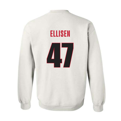 Georgia - NCAA Baseball : Thomas Ellisen - NCAA® Replica Shersey Crewneck Sweatshirt-1