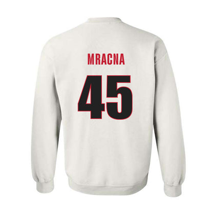 Georgia - NCAA Baseball : Christian Mracna - NCAA® Replica Shersey Crewneck Sweatshirt-1