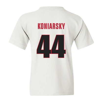 Georgia - NCAA Baseball : Cole Koniarsky - NCAA® Replica Shersey Youth T-Shirt-1
