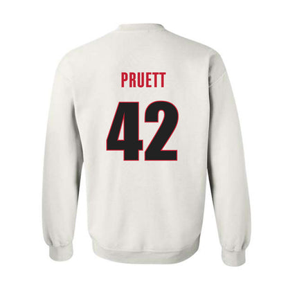 Georgia - NCAA Baseball : Brad Pruett - NCAA® Replica Shersey Crewneck Sweatshirt-1