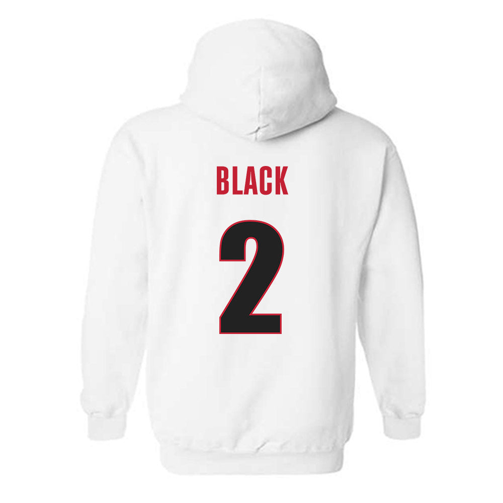 Georgia - NCAA Baseball : Ryan Black - NCAA® Replica Shersey Hooded Sweatshirt-1