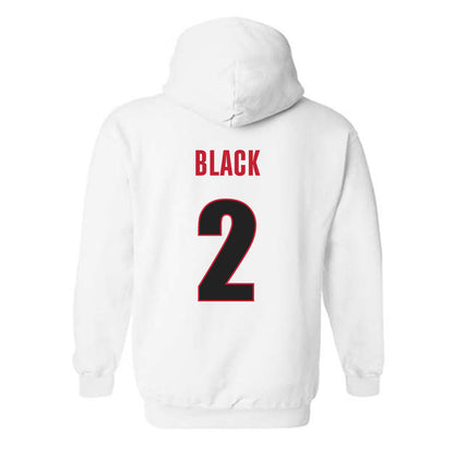 Georgia - NCAA Baseball : Ryan Black - NCAA® Replica Shersey Hooded Sweatshirt-1
