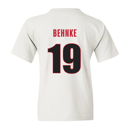 Georgia - NCAA Baseball : Andrew Behnke - NCAA® Replica Shersey Youth T-Shirt-1