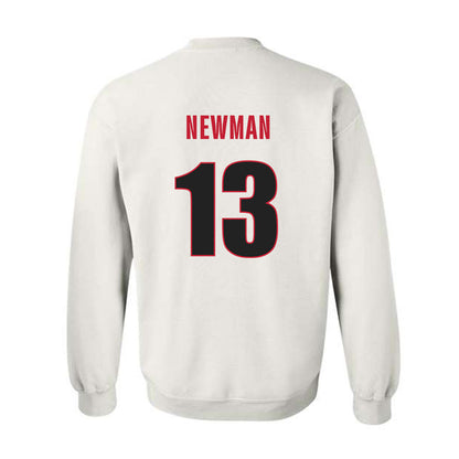 Georgia - NCAA Baseball : Scott Newman - NCAA® Replica Shersey Crewneck Sweatshirt-1